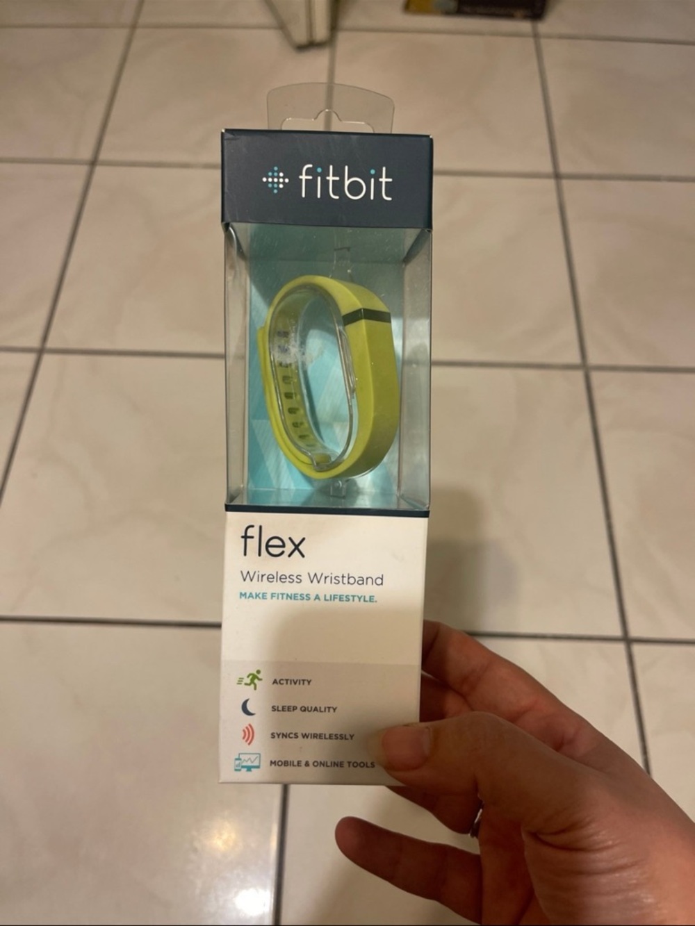fitbit Flex Wireless Wristband in Lime Green